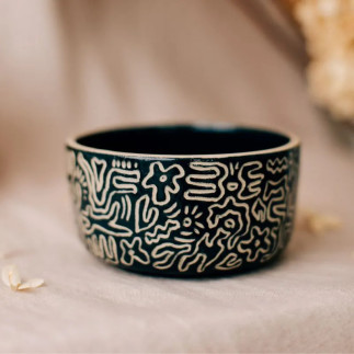 Zestaw misek ceramicznych ręcznie robionych Zestaw misek ceramicznych ręcznie robionych