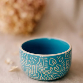 Zestaw misek ceramicznych ręcznie robionych Zestaw misek ceramicznych ręcznie robionych