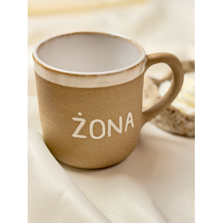 Kubek z napisem Żona
