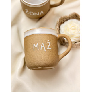 Kubek z napisem Mąż
