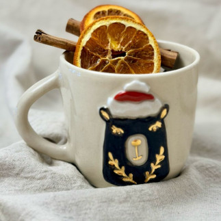 Kubek ceramiczny świąteczny Reniferek Kubek ceramiczny świąteczny Reniferek