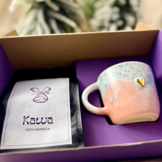 Box prezentowy Fictura: ceramika i kawa Box prezentowy Fictura: ceramika i kawa