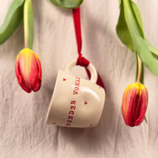 Kubek z napisem WONDER WOMAN