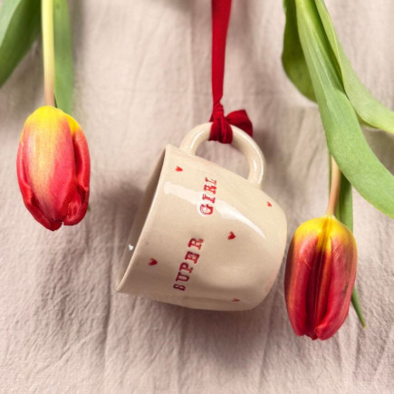 Kubek z napisem SUPER GIRL