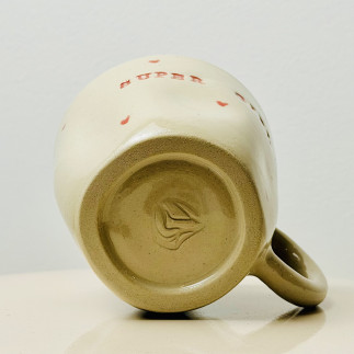 Kubek z napisem SUPER GIRL Kubek z napisem SUPER GIRL