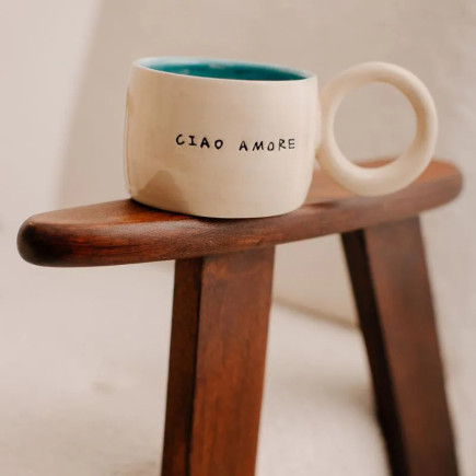 Kubek z napisem Ciao Amore