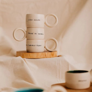 Kubek z napisem Ciao Amore